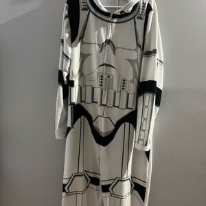 Star Wars Stormtrooper Adult Onsie in Black and White